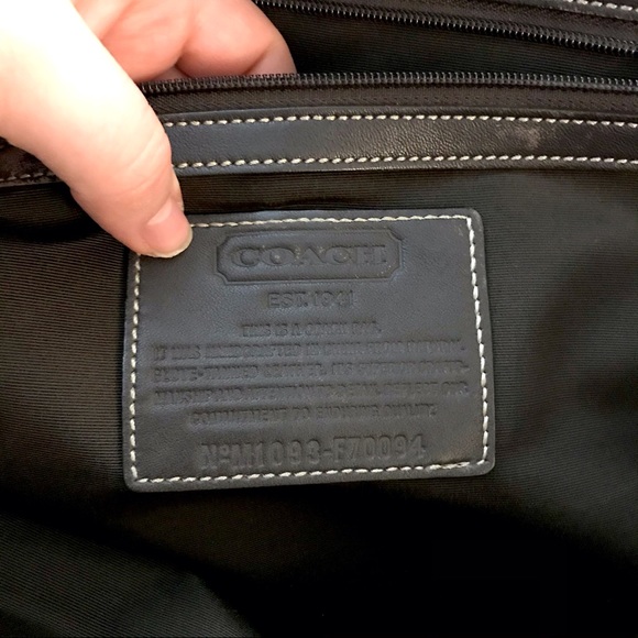 Coach 1941 Genuine Leather Briefcase - Picture 10 of 16